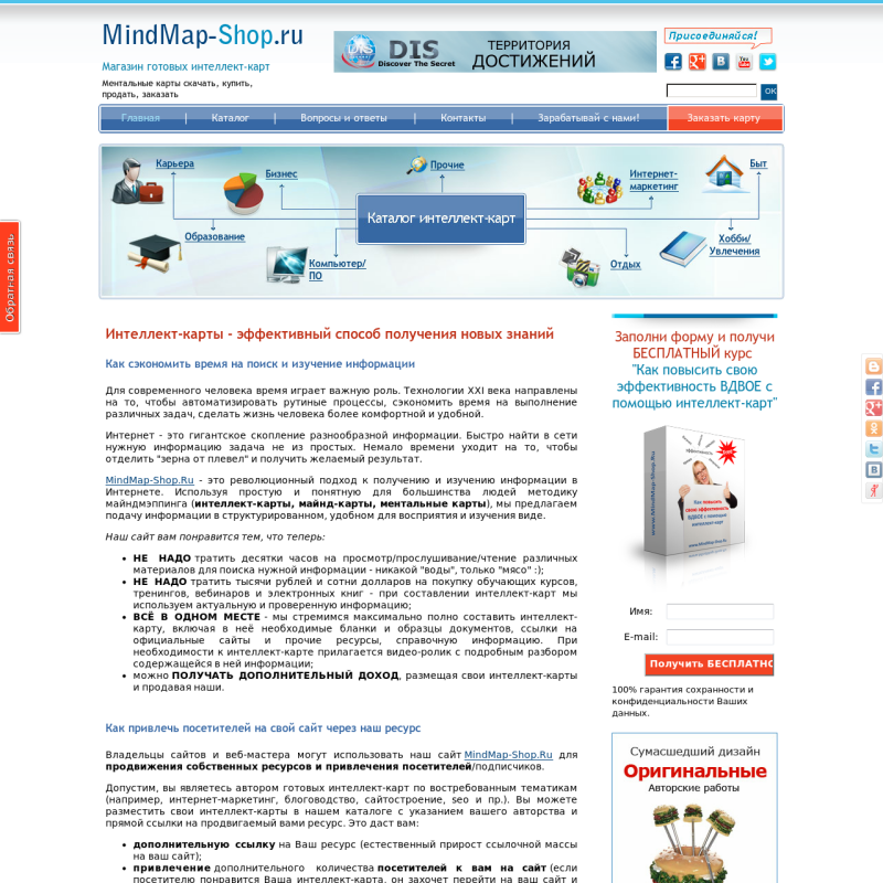 Интеллект-карты на все случаи жизни